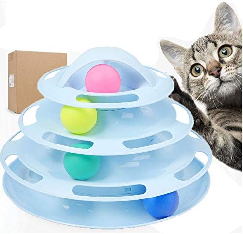Levostore 猫 おもちゃ ボール 回転 くるくる 猫じゃらし ストレス タワー 定価の67 off 解消 猫ボール 青 Levostore 猫 おもちゃ ボール 回転 くるくる 猫じゃらし ストレス タワー 定価の67 off 解消 猫ボール 青