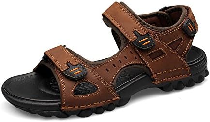 ailishabroy Men's Summer Sandals Genuine Leather Outdoor Footwear Shoes
