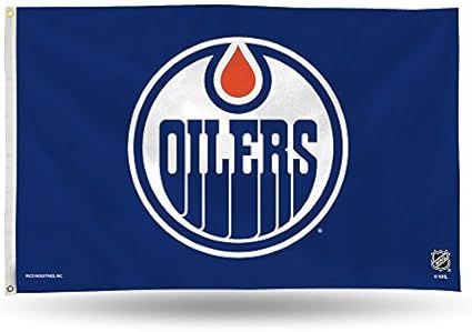 Edmonton Oilers 3 X5 Flag Amazon Ca Sports Outdoors