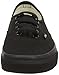 VANS AUTHENTIC SKATE SHOES (BLACK/BLACK), 6.5 Mens, 8 Womens