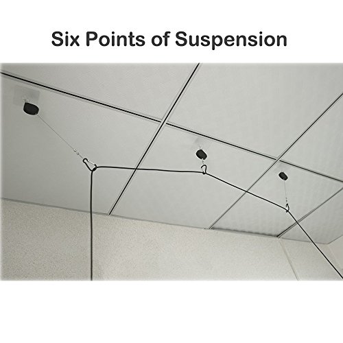 FoRapid 6-Pack Retractable Cable Management System for HTC VIVE/Oculus/Sony PlayStation or Other Wired VR Virtual Reality Headset No More Cable Worries - Adhesive Easy drill free installation - Thumbnail 3