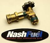 Nashfuel Propane Tank Forklift Service Valve Rego Style Pv3310 Pv 3300 Lpg Coupler 7141M
