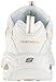 Skechers Sport Women's D'Lites Memory Foam Lace-up Sneaker,White/Gold,7 M US