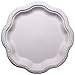 [500 COUNT] SUGARFIBER 10-inch Compostable PFAS Free Floral Paper Plates, White Floral Acanthus Collection Natural Sugarcane Disposable Bagasse Eco Friendly Wedding Dinner Plates Elegant, New Version