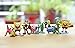 Spongebob Figures | Cake topper | 8 Figure Action Set |  Squidward Plankton Patrick Sandy Gary + Sponge Bob STICKERS By ToysOutLet_USA