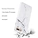 KINFUTON Compatible iPhone 7 Plus Case,iPhone 8 Plus Case,White Marble Women Girls Men Soft Silicon Rubber Clear Bumper Glossy TPU Slim Fit Cute Protective Phone Case for iPhone 7 Plus iPhone 8 Plus