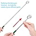 Awpeye Bear Claw Back Scratcher Extendable, Metal Portable Telescopic Backscratchers with Rubber Handled 8 Pack, Backscratcher for Men and Women