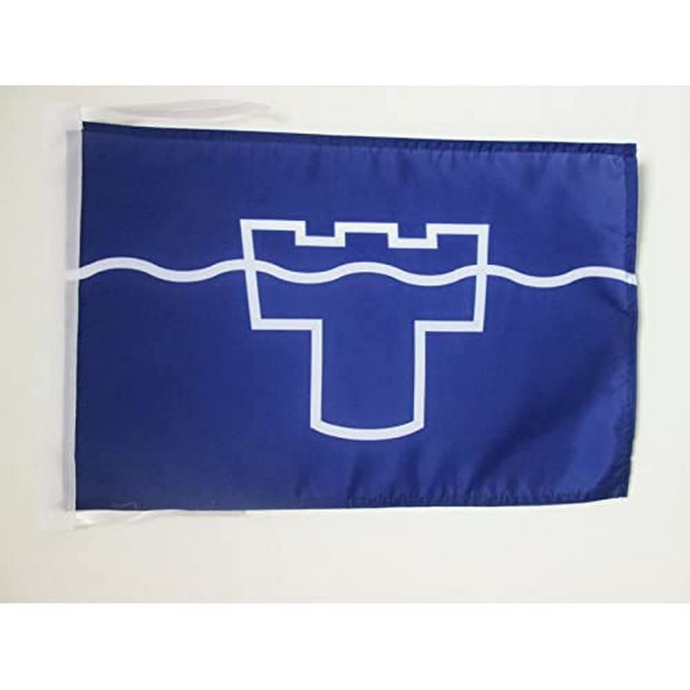 AZ FLAG - Tyne and Wear county Flag - 18'' x 12'' - 100% Polyester County of Tyne and Wear - England Small Banner with Two Cords - Fade Resistant - Vivid Colors - 18x12 in - 45x30 Cm โ image 1