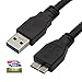iMBAPrice 6-Feet Super Speed 5Gbps USB 3.0 A to Micro B Charger/Data/Sync Cable, Black (U3MC-6BK)