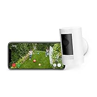 Ring Outdoor Camera Battery (Stick Up Cam) | HD wireless outdoor Security Camera 1080p Video, Two-Way Talk, Wifi, Works with Alexa | alternative to CCTV system | 30-day free trial of Ring Home