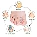 Povihome 10 Pack Gel Bunion Corrector and Toe Spacers Separators and Straightener Orthotics (4/10''Thick) for Sports Activities, for Men and Women Overlapping Toes, Bunion Pain Relief - Small Size