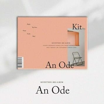 Seventeen An Ode 3rd Regular Album Kihno Kit Version Air Kit 3p Postcard 27p Photocard Message Photocard Set Tracking Kpop Sealed By Amazon Co Uk Cds Vinyl