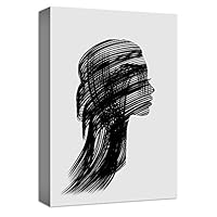 Canvas Wall Art Famous Person Canvas Prints Home Artwork Decoration for Living Room,Bedroom - 12x18 inches