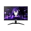 Oversteel Krypto – 24"Full HD Gaming Monitor, 1980x1080, IPS Panel, 16:9, HDMI 1.4 x1, DisplayPort 1.2 x1, 1ms, 144Hz, AMD Freesync and NVIDIA G-Sync Compatible, Flicker-Free - Black