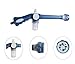 Crusar Jet Water Cannon Turbo Water Spray Gun Jet Power Washer Wash RV Van Car-Blue
