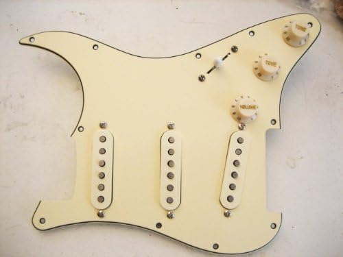 Fender Custom Shop Texas Special Stratocaster Strat Pickup Loaded Pickguard Aged Cream Regular 11 Hole