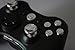 E-MODS GAMING® New Xbox 360 Metal Silver 9mm ABXY/Guide bullet buttons & Metal thumbsticks Kit for XBOX 360 Controller