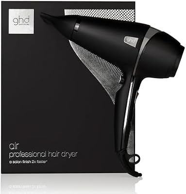 air, Asciugacapelli Professionale a Ioni, Potenza 2100 W, Nero