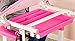VIVO Pink Height Adjustable Children's Desk and Chair Set | Kids Interactive Workstation
