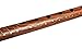 Valentine Day Special Present, Wooden Inlay Design Bansuri Wooden Traditional Hand Carved Flute, Indian Musical Instrument Bansuri, Wooden Flute, Musical Flutes, Brown Color Size 13 X 1 Inch