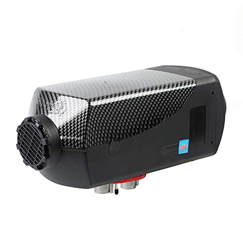 Triclicks 8KW Diesel Air Heater 12V Diesel Parking Heater Set With 10L Tank Remote Control LCD Display, Fast Heating Diesel Heater For Truck Boat Bus Car Trailer Motorhomes Vehicle (Style 2)