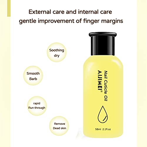 Nail Cuticle Oil Natural Nail Care Oil Nutrition Oil Nail Care Cuticle Oil,Super Penetrating Nourish with Vitamins Soothe Moisturize Repair of Cracked Cuticles Aids Nail Growth