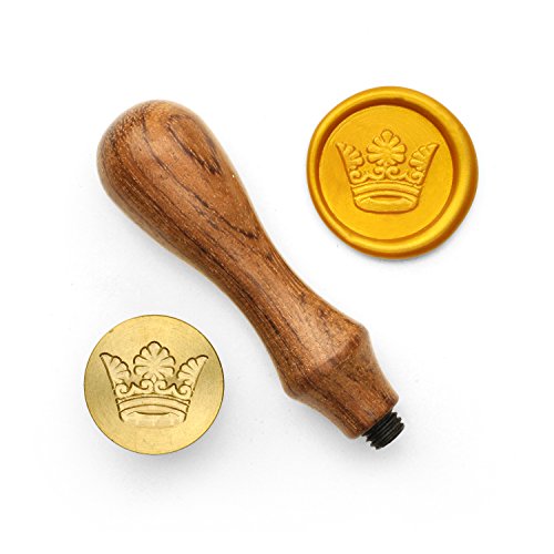 Designod wax seal stamp - crown