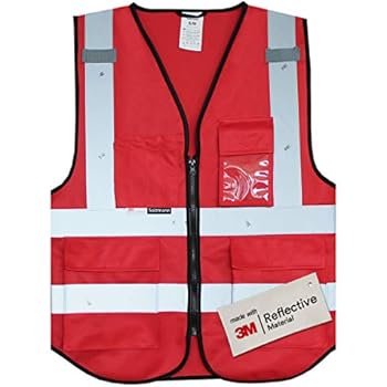 Salzmann 3M Multi Pocket Working Vest, Working Uniform, L/XL
