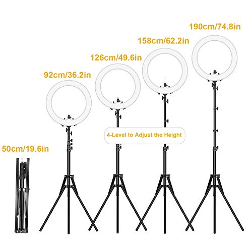 5 Upgraded+Adjustable+Temperature+3000K+5800K+Dimmable