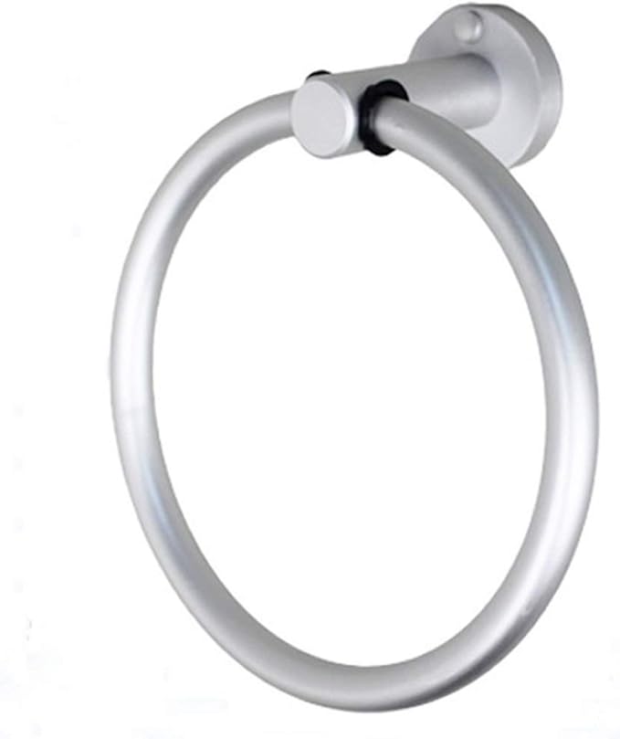 ZEQUAN Anillo de Toalla de baño Inicio Toalla Anillo sólido Ajustable