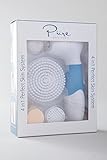 Perfect Skin System - Complete Face & Body Skin Care System for Women & Men. Natural Anti Aging Microdermabrasion Cleanser Tool Set for Exfoliating with Pumice Stone, Scrub Cleaning, Stimulate Collagen, Cleans Pores & Removes Dead Skin - Beauty Produ