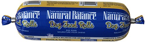 Dick Van Patten's Natural Balance Duck and Turkey Formula Dog Food Roll, 4-Ounce