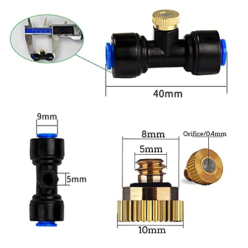 Redaiyuling Misting SystemGarden Watering System,Mister System with 14