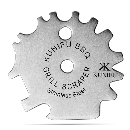BBQ Grill Scraper, Bristle-Free for Griddle, Stocking Stuffers, Men's Gift