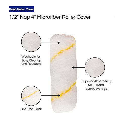 Pro Grade Paint Roller Tool Kit 10 Piece Painting Set Mini