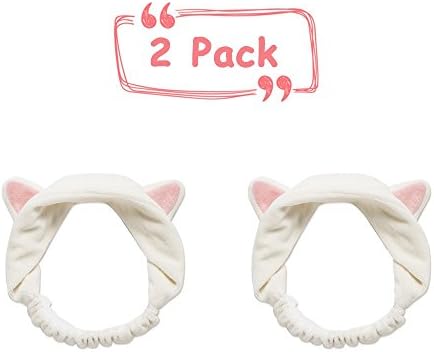 Head band, 2pcs Adorell Beauty Hair band Tool Lovely Cat Ears Headbands for Girls