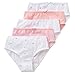 Trimfit Girls 100% Combed Cotton Briefs In Assorted Colors (5 Pack)