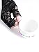 BBTO 3 Pairs 80s Lace Fingerless Gloves Costume Gloves for Christmas Accessory (Black)