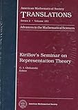 Kirillov's Seminar on Representation Theory, , 0821806696