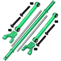 Axial RR10 Bomber Aluminum Front & Rear Link Upgrade Kit - 6-Piece Set (Green) - View #7
