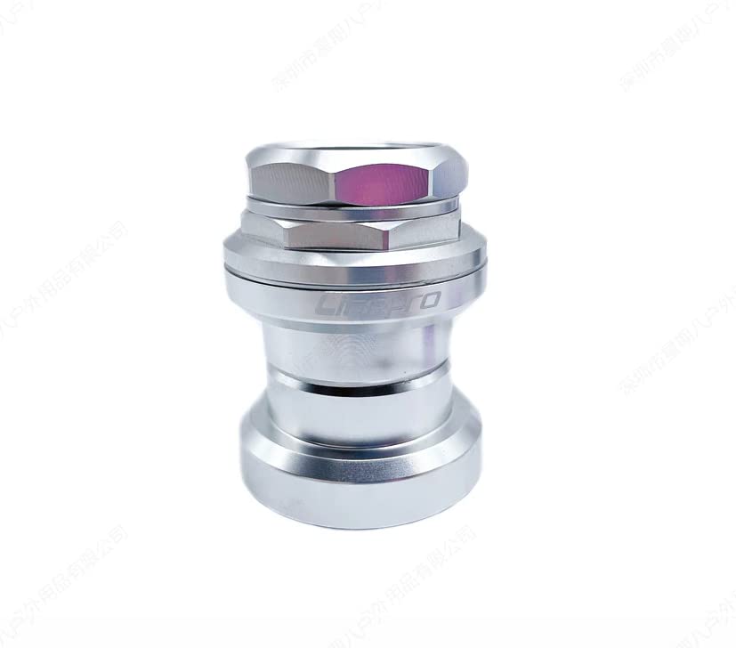 London Craftwork Aluminium Threaded Headset for BROMPTON in SILVER