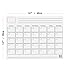 Magnetic Dry Erase Calendar And Weekly Planner. White Board With 5 Erasable Liquid Chalk Markers. Dry Erase Laminated Calendar for Fridge. Schedule Board for To-Do Lists, Home, Office, School and More
