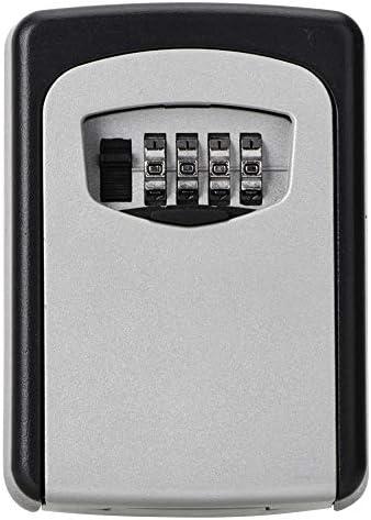 Wall Mounted Alloy Metal Safe Key Box Portable Key Storage Lock Box - View #6