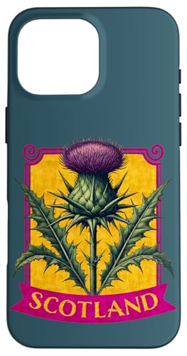 Thistle of Scotland Wildflower of Legend Case for iPhone 16 Pro Max