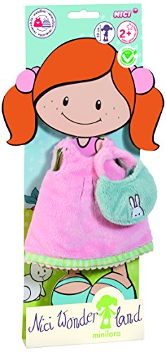 Nici Wonderland Clothes: Short Pink Dress w/Handbag