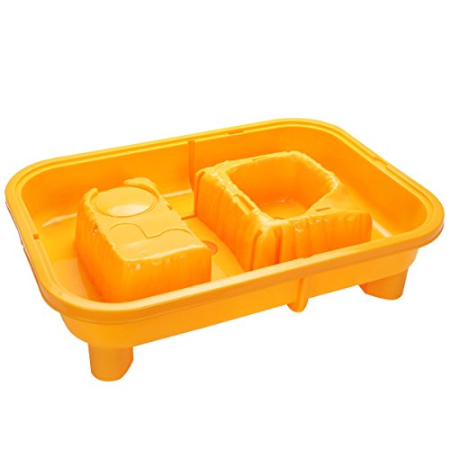 Costzon Kids Sand and Water Table Beach Play Set with Chair & Accessories