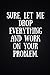 Sure, Let Me Drop Everything and Work On Your Problem: Perfect Gag Gift (110 Pages, Blank Notebook, by Cool Notebooks