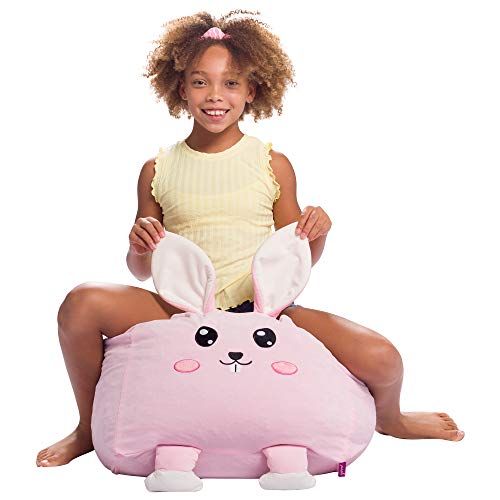 Posh Creations Large Bean Bag Soft Cozy Animal Chair for Bedrooms, Kids