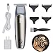 Pro Hair Bear Trimmer with T-Blade, BESTGOMG Cordless Hair Beard Mustache Body Grooming Kit with USB Rechargeable Lithium Ion and LED Display, for Contouring, Shaving, Sculpting, and Trimming