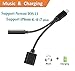 Lotuyye Headphone Accessories Support adapter Splitter Jack for Phone 8/8Plus 7/7Plus X